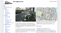 Desktop Screenshot of jarnvagsmannen.org