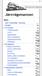 Mobile Screenshot of jarnvagsmannen.org